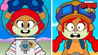 SANDY JESSIE ORIGIN - Brawl Stars Animation