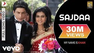 Sajdaa Full Video - My Name is Khan|Shahrukh Khan|Kajol|Rahat Fateh Ali|Richa Sharma