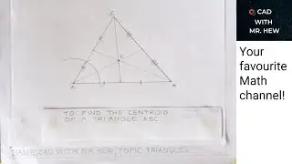 How to find the Centroid of the triangle