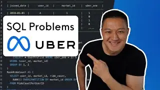 Meta and Uber SQL Problems | Data Science Interview