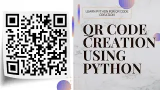 Python QR Code Generator Tutorial | Create QR Codes Easily | Python Projects For Beginners