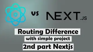 Nextjs Routing | Reactjs Vs Nextjs Routing