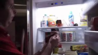 How to load a case of soda in the fridge in under 10 seconds