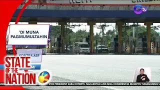 Paniningil ng multa sa mga daraan sa expressway na walang RFID o kulang ang load... | SONA