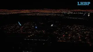 Beautiful Night Landing | 737 X-Plane 11