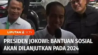 Kunjungan Kerja ke Pekalongan, Presiden Jokowi: Bansos Beras Dilanjutkan Pada 2024 | Liputan 6