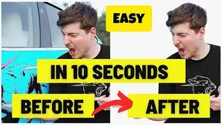 How to Remove Photo Background in  Seconds Using  AI Tool for Free - Mr. Beast Photo