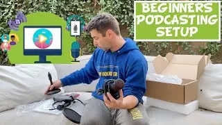 Podcasting Equipment Bundle: Hayner Seek Podcast Set with Microphone Unboxing