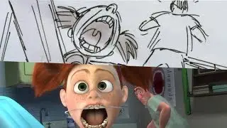 The Dentist Scene from Finding Nemo | Pixar Side by Side