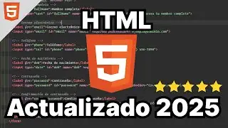 Curso HTML completo desde CERO GRATIS 🚀 Para PRINCIPIANTES