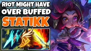 Statikk Shiv is maybe broken (Even mages are buying it now) | Shiv Zoe Mid - League of Legends