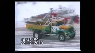 Автокросс Русская зима 2010 финал  зил 130