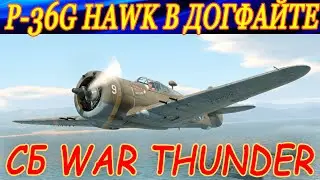 Жесткие замесы в СБ War Thunder на P-36G Hawk! Не летал 4,5 месяца, но руки то помнят!:-)