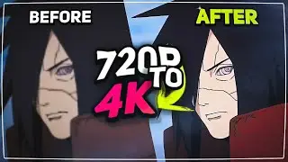 How to Increase video Quality to 4K | 720p to 4k