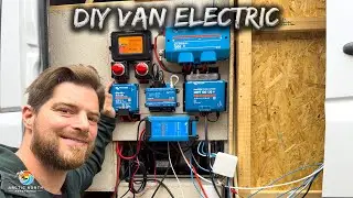 Sprinter Camper Van Electrical Installation / Cerbo GX | Smartshunt | Van Conversion #16