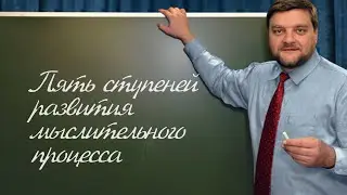 PT202 Rus 49  Пять ступеней развития мыслительного процесса по Дьюи