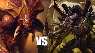 ¿En qué se diferencian los Tiránidos de los Zerg?