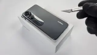 Oppo A78 4G (Mist Black) 8/256 Unboxing - ASMR(4K) #asmr