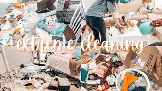 Extreme Clean With Me | Complete Disaster Cleaning Motivation | Cleaning With Kim