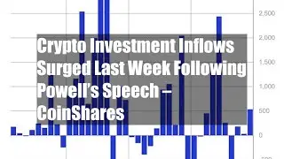 Crypto Investment Inflows Surged Last Week Following Powell’s