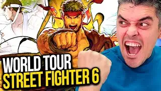 Street Fighter 6 World Tour - Fazendo História dos Lutadores