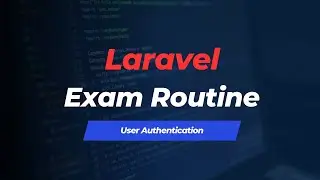 Exam Routine Management - Part - 02: Fake data generator & User Authentication