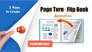 Page Turning Effect / FlipBook Animation in PowerPoint