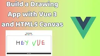 Build a Drawing App with Vue 3 and HTML5 Canvas in 90 seconds