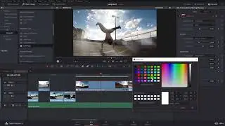 Davinci Resolve Tutorial 121  Applying, Customizing and Animating ResolveFX   Light Rays