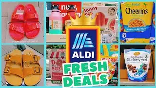 👑🔥NEW Aldi/Clearance Summer Spectacular🌞Funzie Aisle Finds&New Grocery Deal Delights!!👑🔥🛒