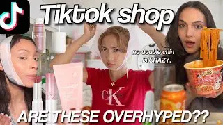 trying VIRAL TIKTOK SHOP PRODUCTS *overhyped or just right..*