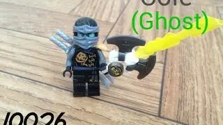 DECOOL Ninjago Коул (призрак) (10026)-ОБЗОР