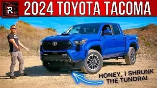 The 2024 Toyota Tacoma TRD Is A Multifaceted Sport Truck With Baby Tundra Vibes