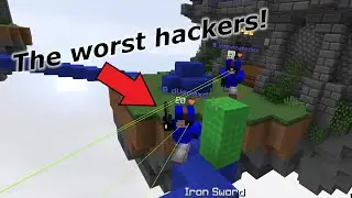 The Most SHOCKING Hackers in Bedwars? #hypixelbedwars #hypixelhacking