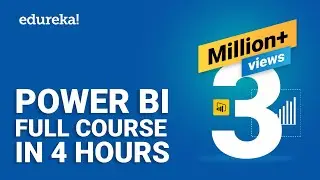 Power BI Full Course - Learn Power BI in 4 Hours | Power BI Tutorial for Beginners | Edureka