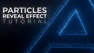 Create Particles Text Reveal In After Effects