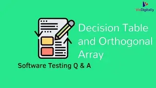 Manual Testing Tutorials | Testing Techniques: Decision Table and Orthogonal Array