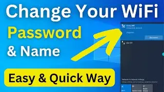 How Do I Change My TP Link Password | Change Your Wifi Name And Password | Easy Way