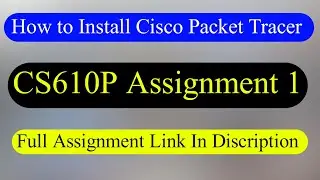 How to install Cisco Packet Tracer