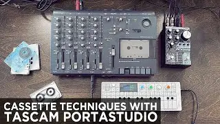 Cassette Techniques with Tascam Portastudio 414 // How to create Cassette Loops