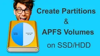 Create Partitions and APFS Volumes on Samsung SSD T7 Using Disk Utility on a Mac [2024]