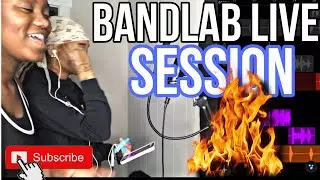 BANDLAB LIVE SESSION WITH LIL SIS SHE SNAPPED🔥🔥 @rksistersmusic3049