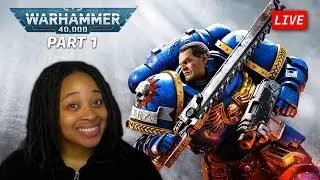 🔴 SO HYPED TO FINALLY PLAY THIS | Warhammer 40K Space Marine 2 (PC) - Part 1