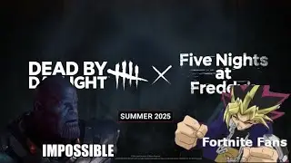 DBD Players When FNAF Is Announced