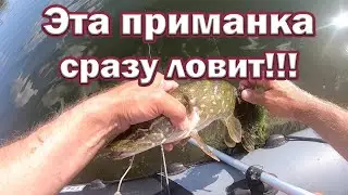 Эта ПРИМАНКА сразу ЛОВИТ !!! На что реально легко поймать ! Ловля щуки . Рыбалка на окуня