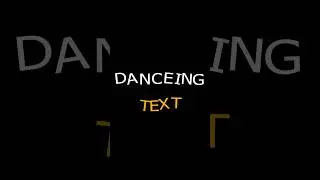 Text animation in After Effects 