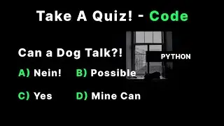 Simple Quiz Game with Python