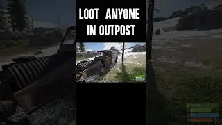 rust outpost exploit #shorts #rust #rustglitch #rustmobile #rustbase