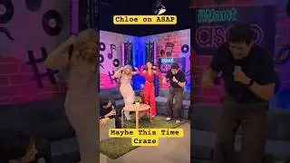 Chloe San Jose On ASAP Maybe This Time Craze