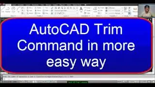 AutoCAD Trim Command in more easy way | How to Trim in AutoCAD